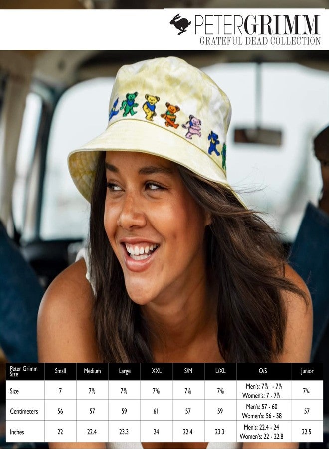 Peter Grimm Grateful Dead Bucket Hat (Blue, Bucket) - Image 3